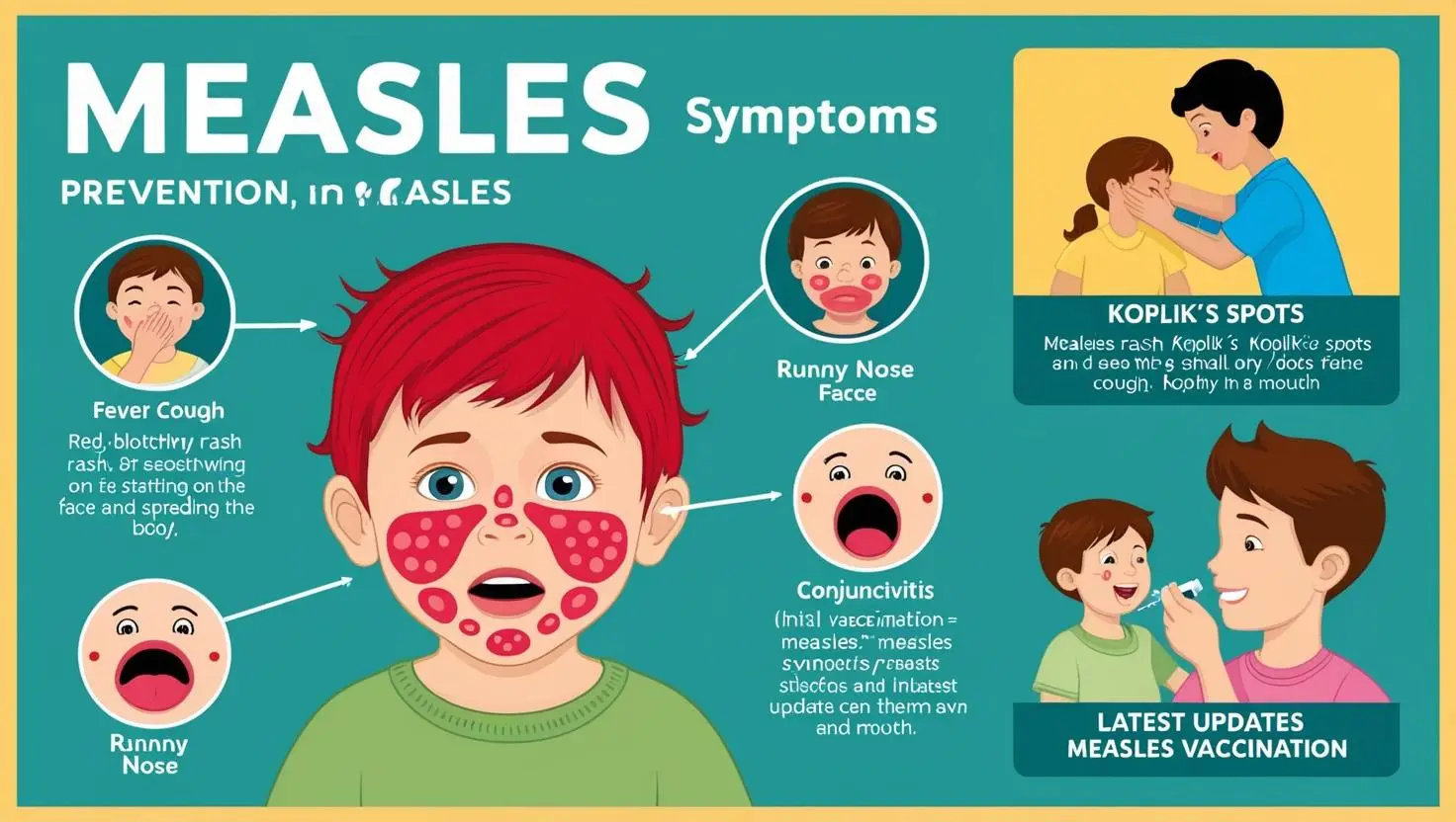 Use keywords like "measles symptoms," "measles prevention," "MMR vaccine," and "measles outbreak 2023." Include internal links to related topics like "vaccine safety" or "childhood diseases." Add meta descriptions and alt text for images to improve search engine visibility. Share the article on social media platforms to increase engagement and reach.